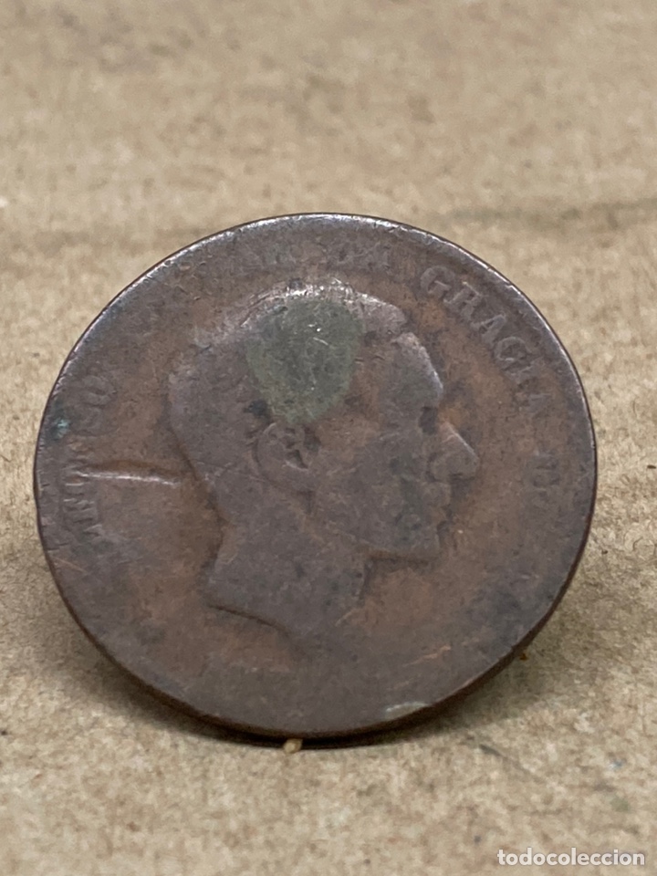 Monedas de Espa&ntilde;a: Moneda diez c&eacute;ntimos 1874 - Foto 1