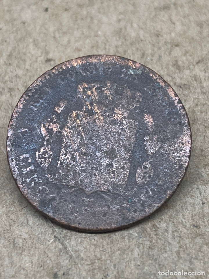 Monedas de Espa&ntilde;a: Moneda cinco c&eacute;ntimos 1879 - Foto 2