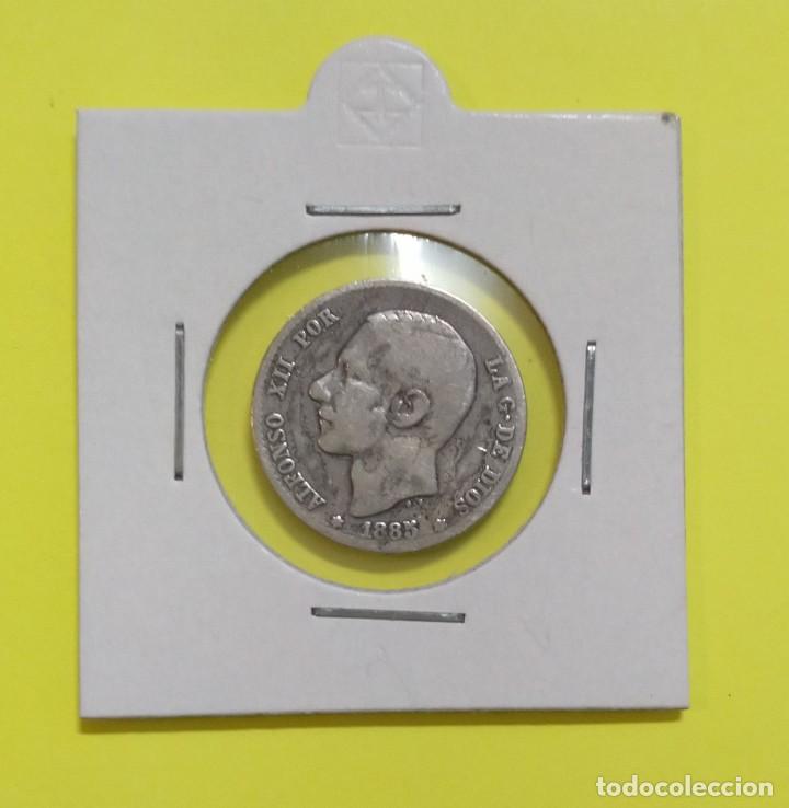 Monedas de España: MONEDA DE 1 PESETA 1885 ALFONSO XII PLATA 835 MILESIMAS