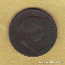 Monedas de España: ISABEL II. 1862. SEGOVIA.10 CÉNTIMOS DE REAL 1862 067. Lote 225715293