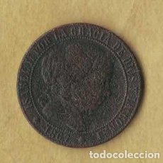 Monedas de España: ISABEL II. 1867 OM. BARCELONA. 1 CÉNTIMO DE ESCUDO. 071. Lote 225956380