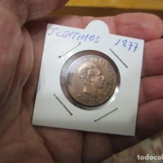 Monedas de España: MONEDA DE 5 CÉNTIMOS DE 1877 ALFONSO XII. Lote 226162265