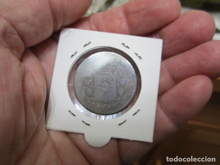 Monedas de Espa&ntilde;a: moneda de 10 c&eacute;ntimos de 1877 Alfonso XII - Foto 2