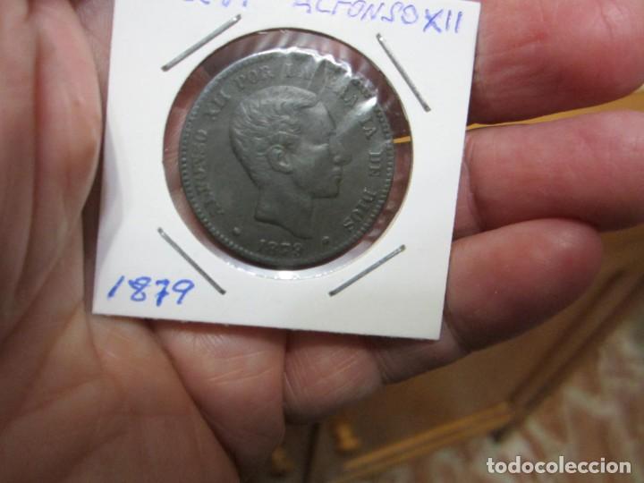 Monedas de Espa&ntilde;a: moneda de 10 c&eacute;ntimos de 1879 Alfonso XII - Foto 1