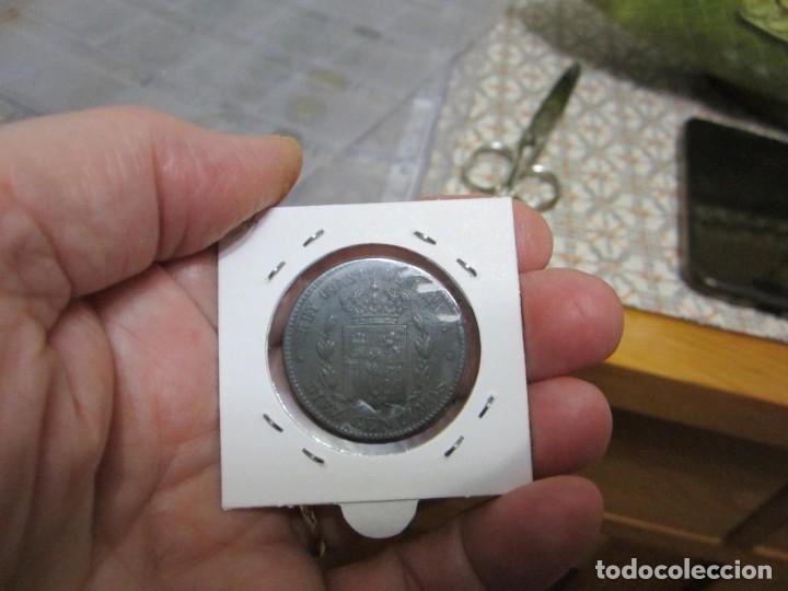 Monedas de Espa&ntilde;a: moneda de 10 c&eacute;ntimos de 1879 Alfonso XII - Foto 2