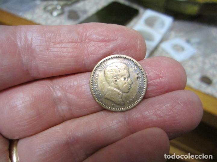 Monedas de Espa&ntilde;a: moneda de 2 c&eacute;ntimos de 1904*04 Alfonso XIII - Foto 1
