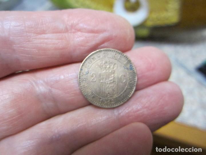 Monedas de Espa&ntilde;a: moneda de 2 c&eacute;ntimos de 1912*12 Alfonso XIII - Foto 2
