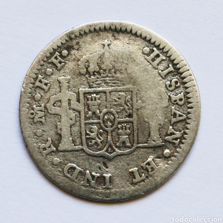 Monedas de Espa&ntilde;a: MEDIO 1/2 REAL 1772 CARLOS III MEXICO - Foto 2