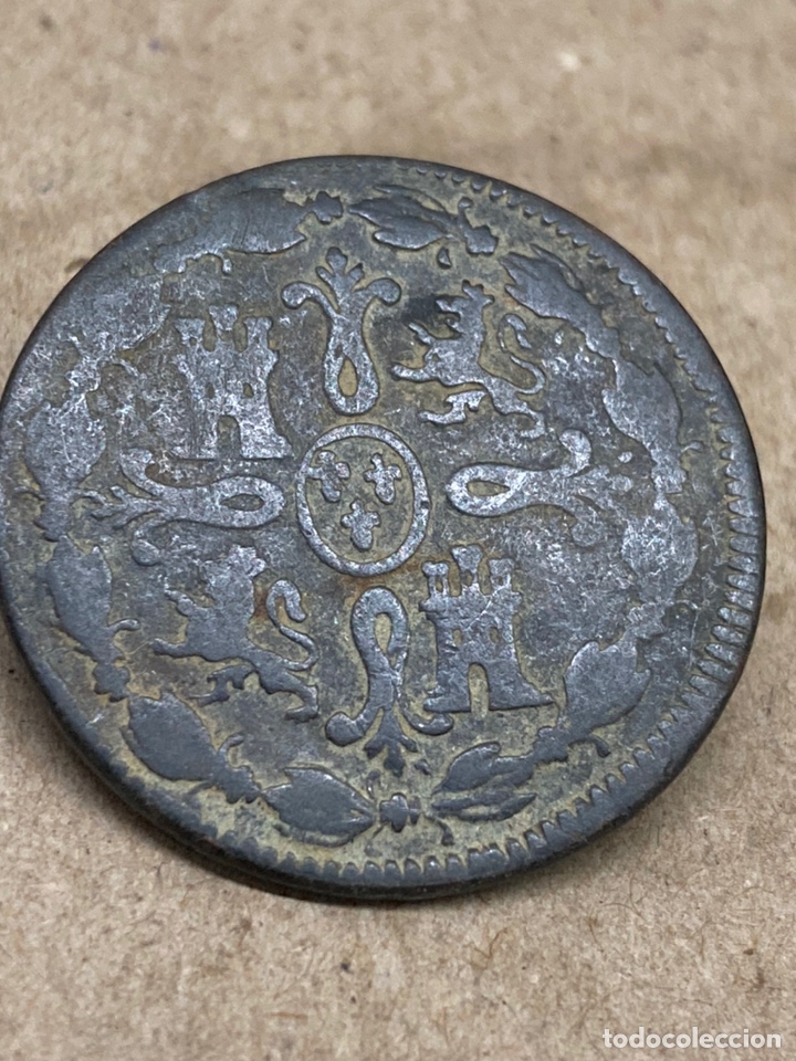 Monedas de Espa&ntilde;a: Moneda 1820 Ferdin VII - Foto 2