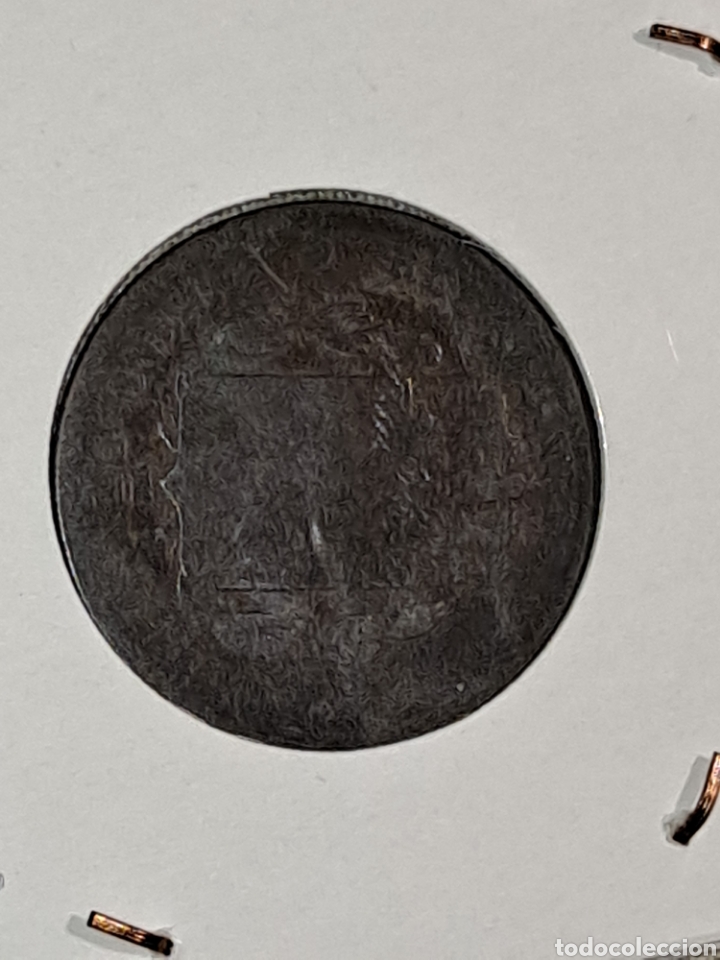 Monedas de Espa&ntilde;a: 5 cms ALFONSO XII, 1878, COBRE - Foto 2