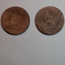 Monedas de España: 2 MONEDAS 10 CENTIMOS 1870. COBRE.