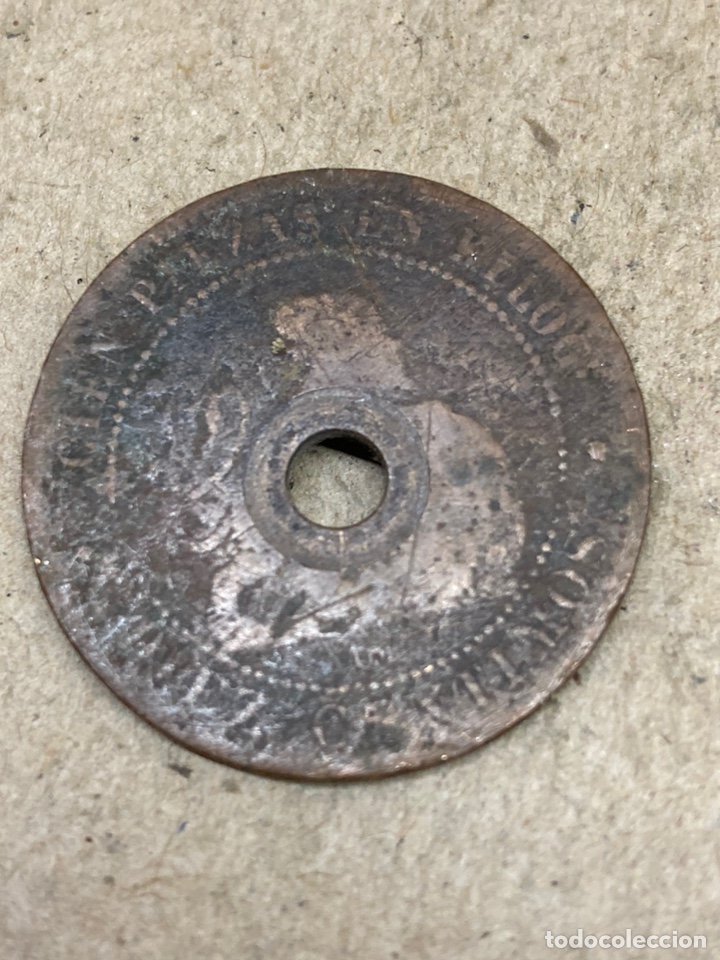 Monedas de Espa&ntilde;a: Moneda diez c&eacute;ntimos 1870 - Foto 1