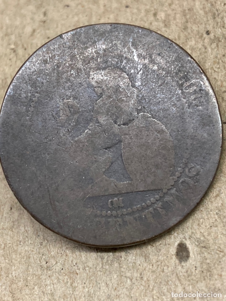 Monedas de Espa&ntilde;a: Moneda diez c&eacute;ntimos 1870 - Foto 2