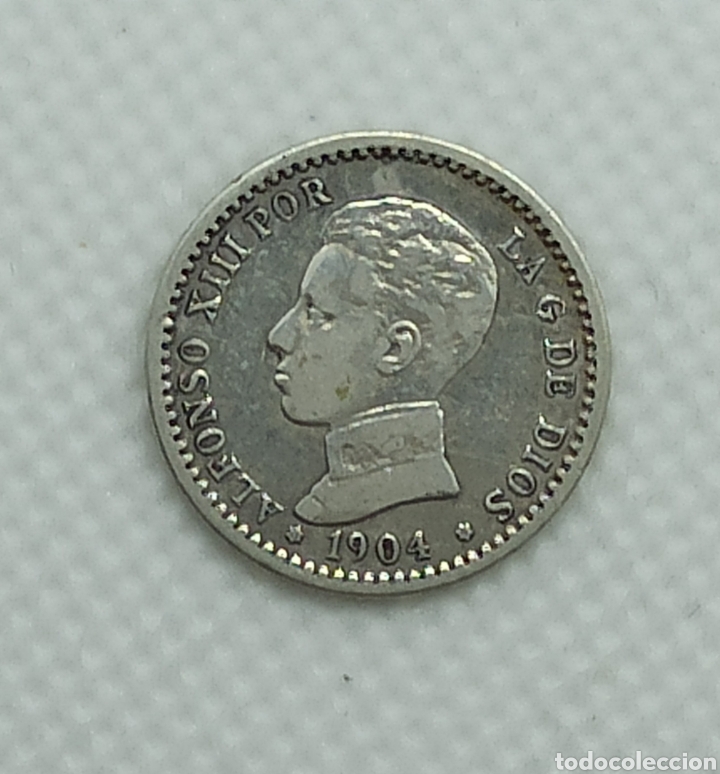 Monedas de Espa&ntilde;a: 50 c&eacute;ntimos 1904 *4 EBC +++ - Foto 1