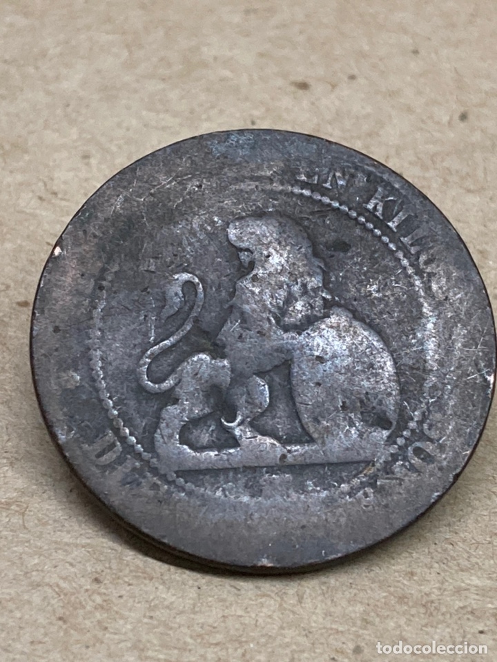 Monedas de Espa&ntilde;a: Moneda diez c&eacute;ntimos 1870 - Foto 1