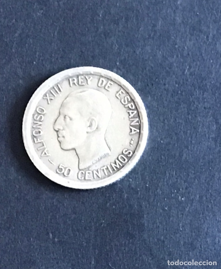 Monedas de Espa&ntilde;a: 50 C&Eacute;NTIMOS DE PLATA ALFONSO XII 1926 - Foto 1