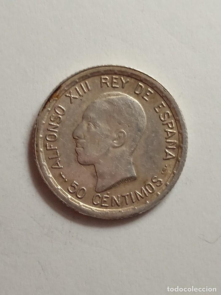 Monedas de Espa&ntilde;a: MONEDA PLATA 50 CENTIMO DE ALFONSO XIII A&Ntilde;O 1926. - Foto 1