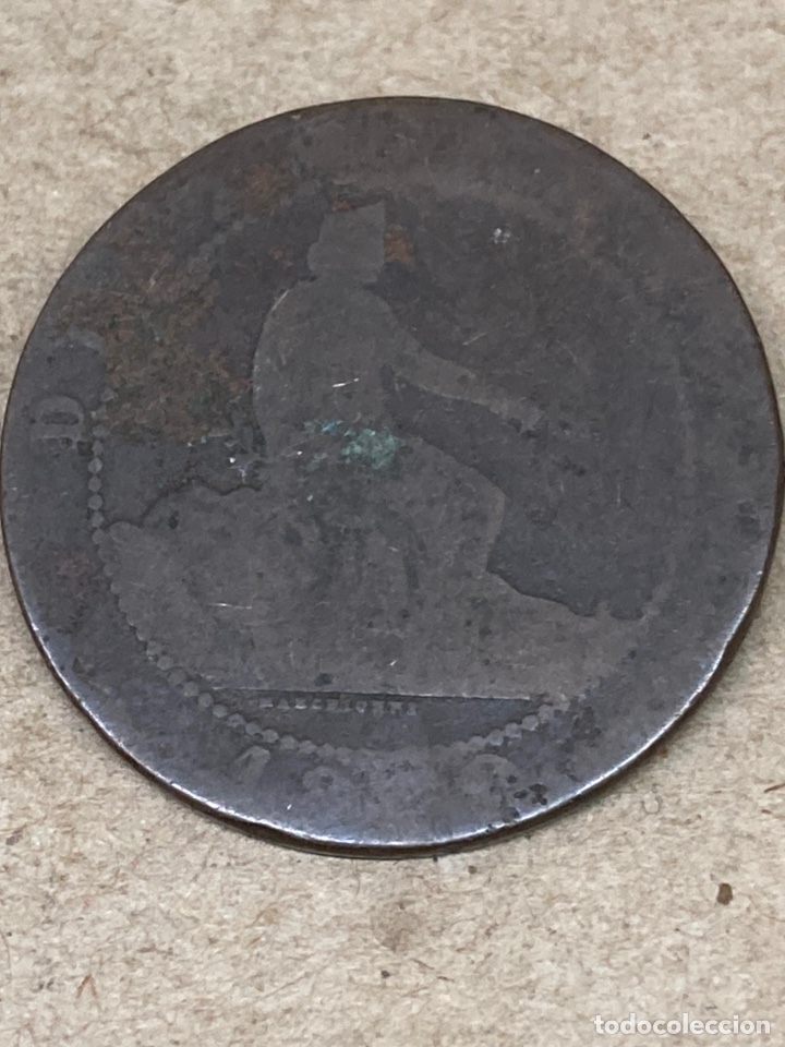 Monedas de Espa&ntilde;a: Moneda de diez c&eacute;ntimos 1870 - Foto 1