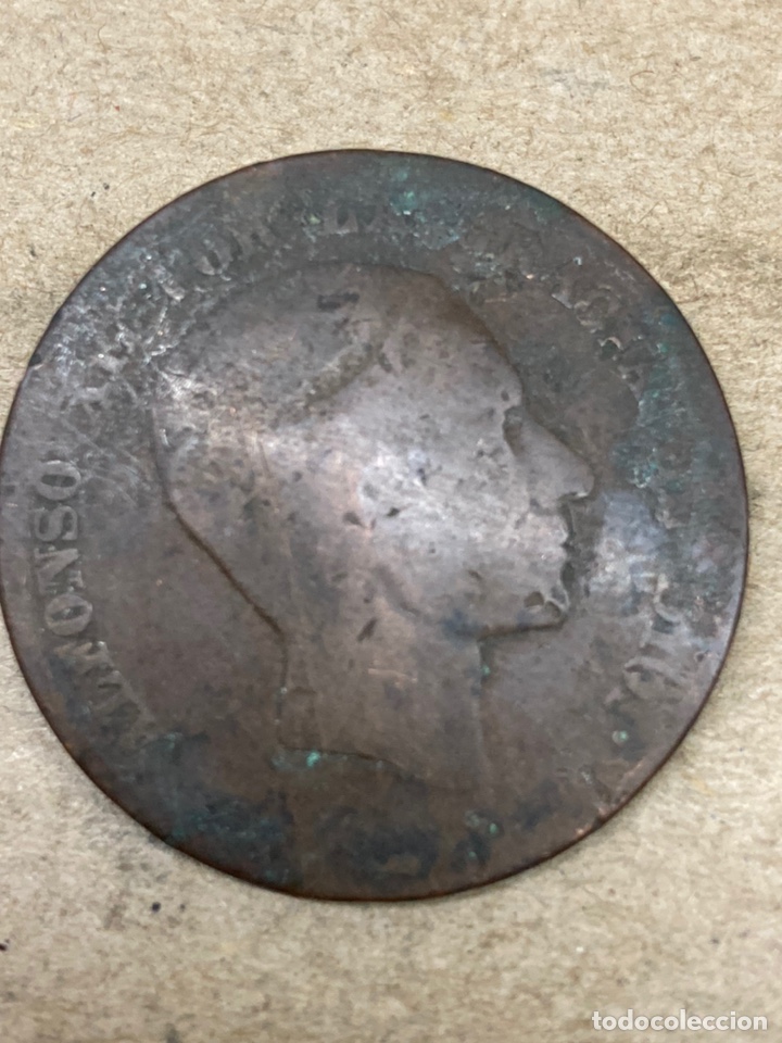 Monedas de Espa&ntilde;a: Moneda diez c&eacute;ntimos 1870 - Foto 1