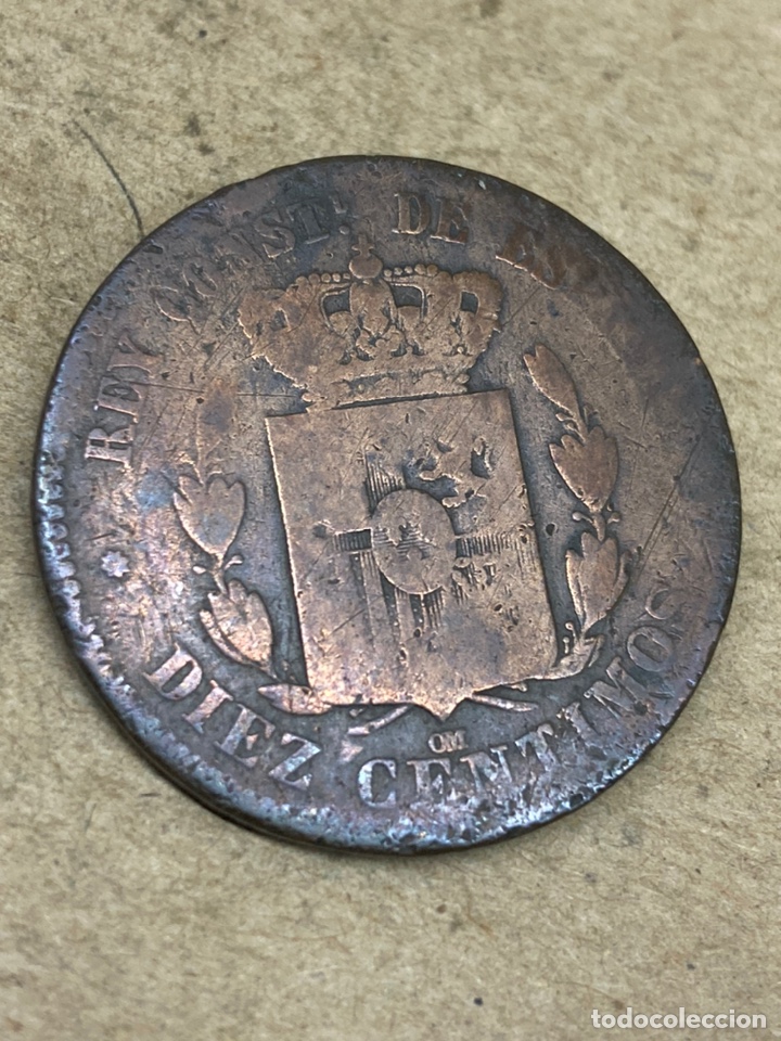 Monedas de Espa&ntilde;a: Moneda cinco c&eacute;ntimos 1879 - Foto 2
