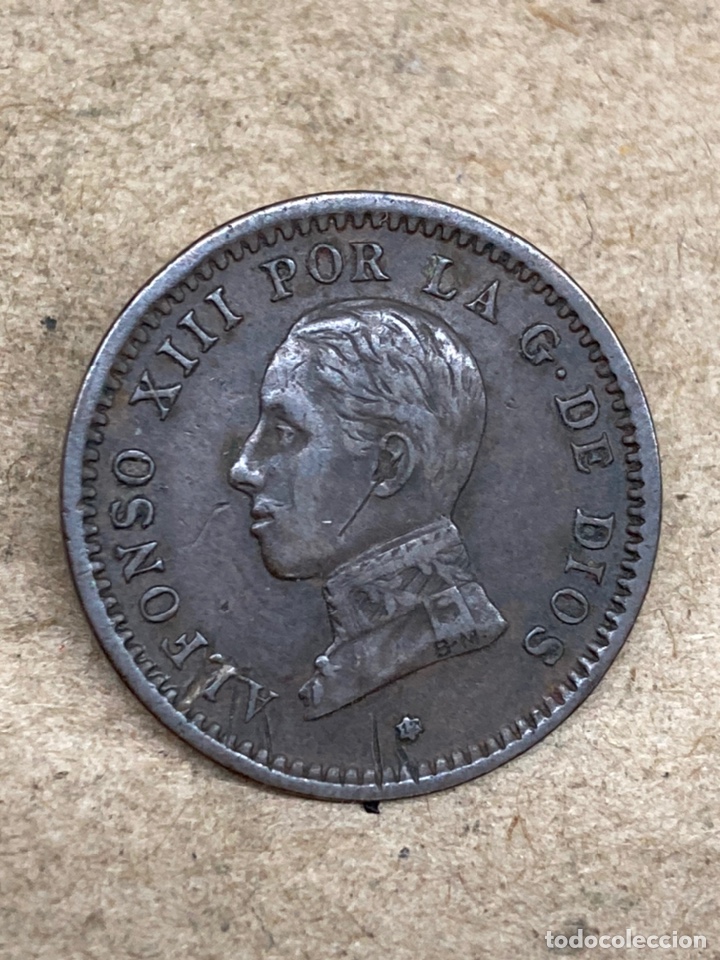 Monedas de Espa&ntilde;a: Moneda 2centimos 1912 - Foto 2