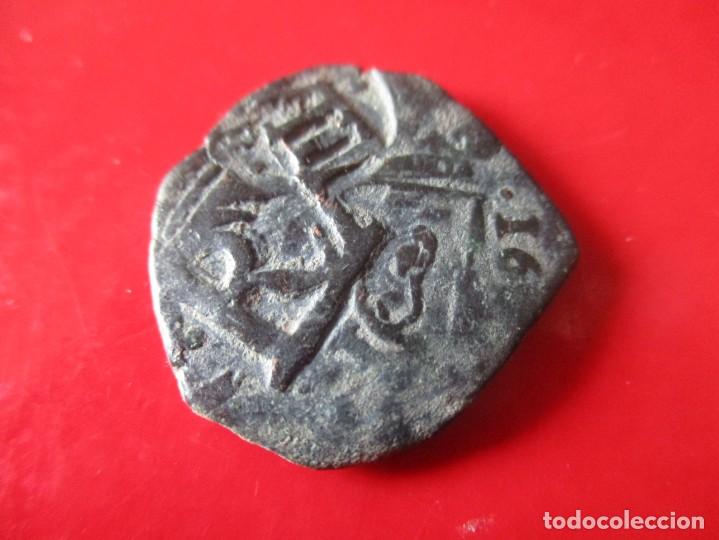 Monedas de Espa&ntilde;a: Felipe IV. moneda de 8 maravedies resellada - Foto 1