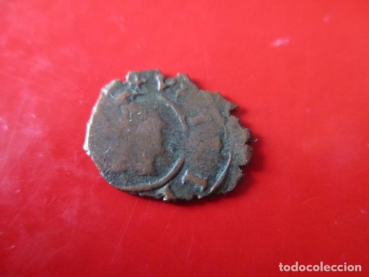 Monedas de Espa&ntilde;a: Felipe V. dinero de 1711 Zaragoza - Foto 1