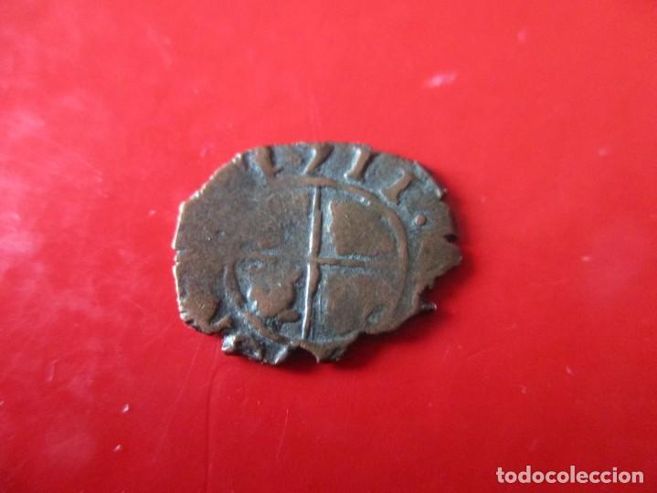 Monedas de Espa&ntilde;a: Felipe V. dinero de 1711 Zaragoza - Foto 2