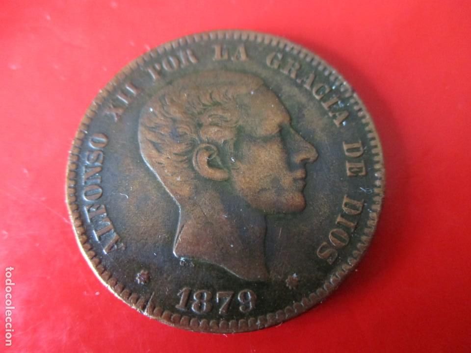 Monedas de Espa&ntilde;a: Alfonso XII. 10 centimos. 1879 - Foto 1