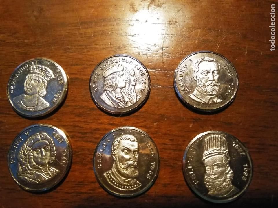 Monedas de Espa&ntilde;a: 12 monedas de plata reyes de Espa&ntilde;a - Foto 2
