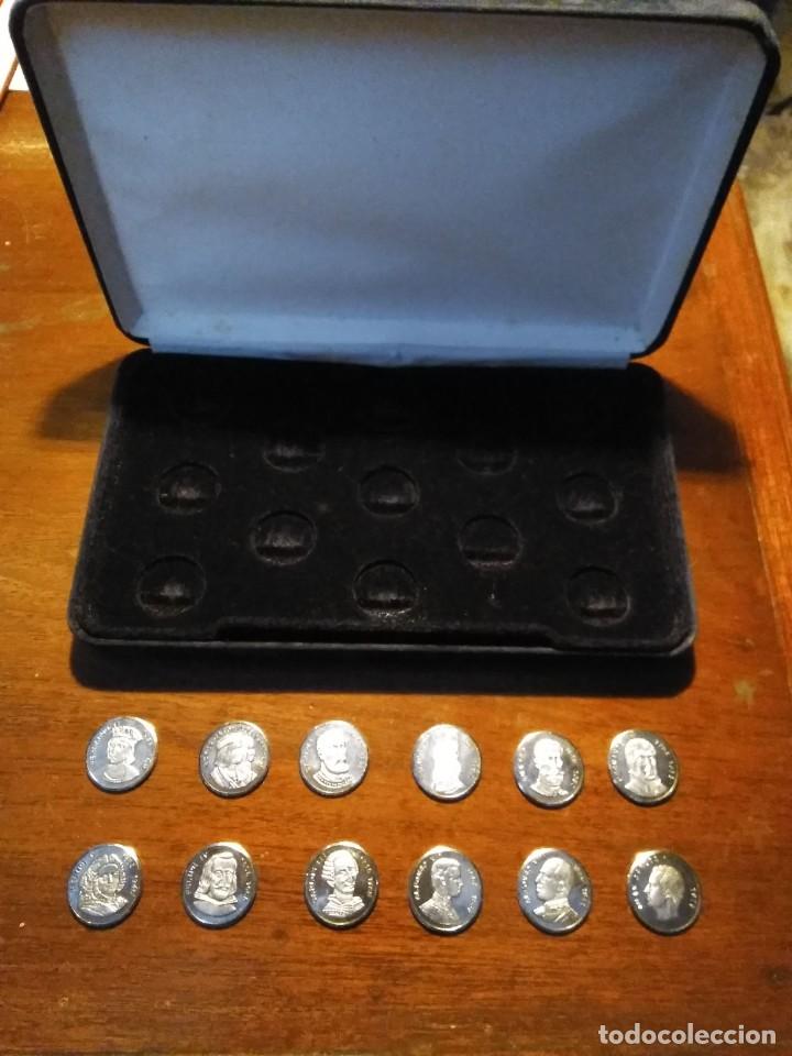Monedas de Espa&ntilde;a: 12 monedas de plata reyes de Espa&ntilde;a - Foto 6