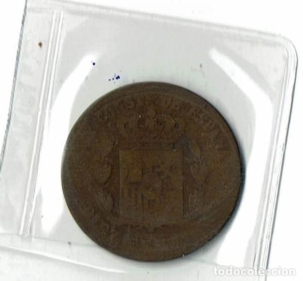 Monedas de Espa&ntilde;a: Moneda 10 centimos Alfonso XII 1877 - Foto 1