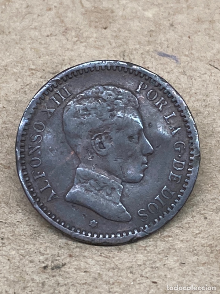 Monedas de Espa&ntilde;a: Moneda 2Centimos 1905 - Foto 2