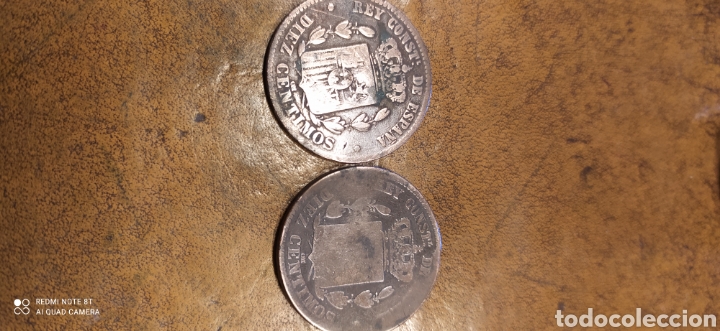 Monedas de Espa&ntilde;a: 2 de 10 cent Alfonso XII - Foto 2