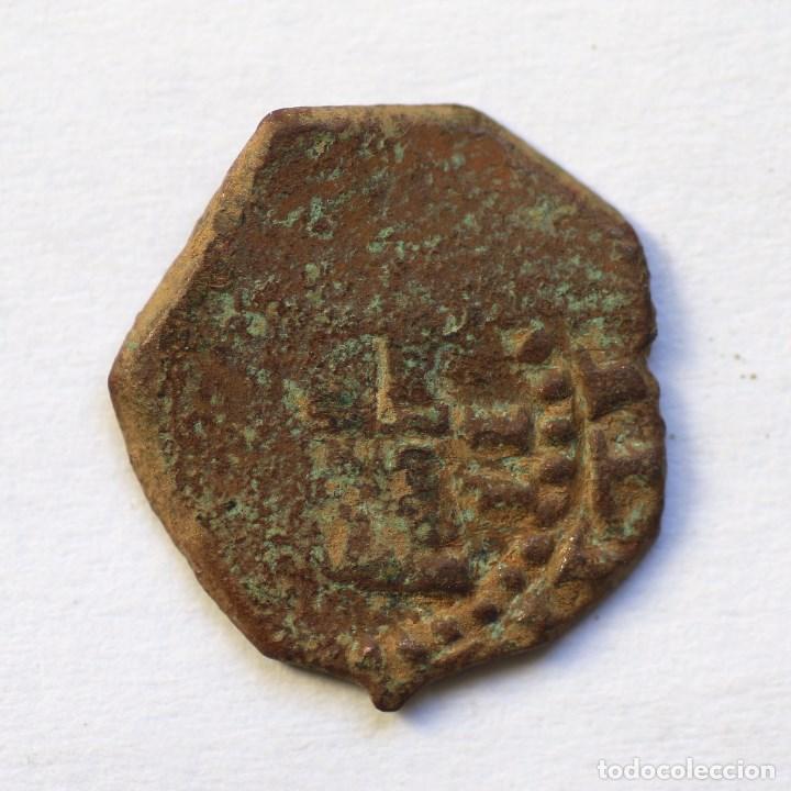 Monedas de Espa&ntilde;a: 2 MARAVEDIS FELIPE II - Foto 2