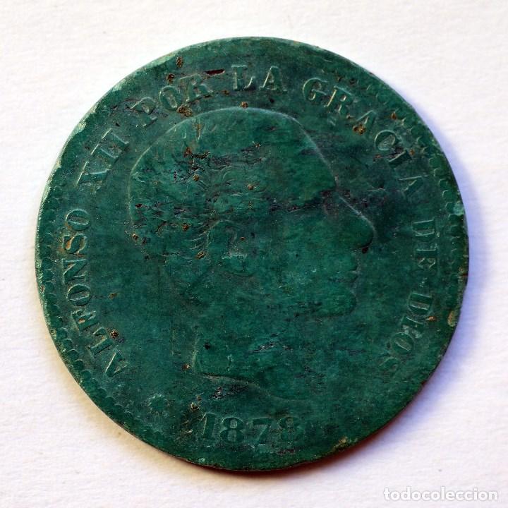 Monedas de Espa&ntilde;a: 5 CENTIMOS ALFONSO XII 1878 - Foto 1