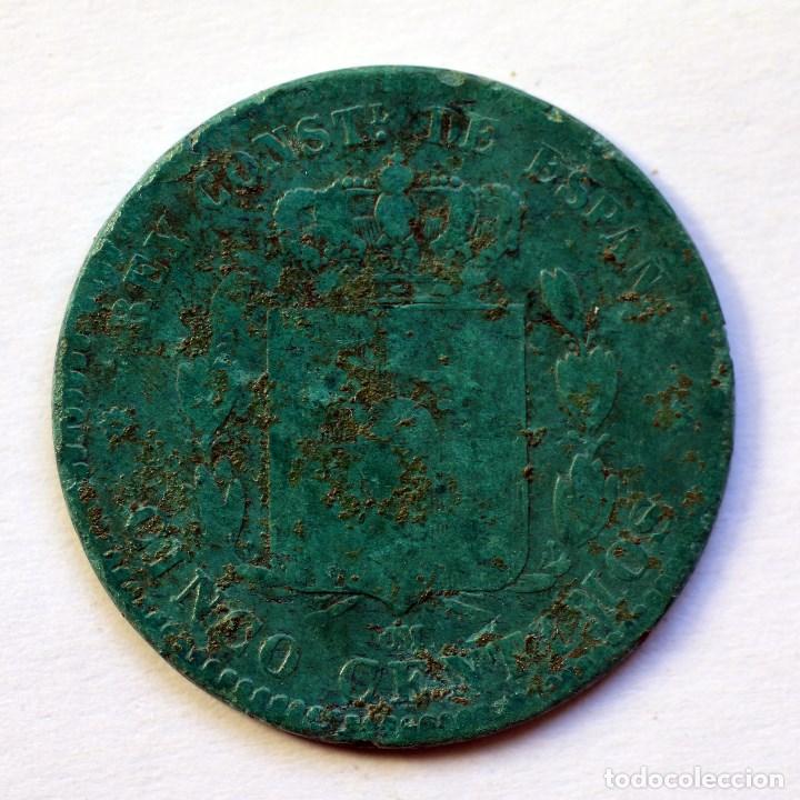 Monedas de Espa&ntilde;a: 5 CENTIMOS ALFONSO XII 1878 - Foto 2
