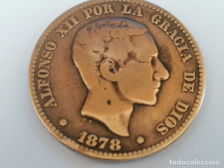 Monedas de Espa&ntilde;a: DOS MONEDAS 10 C&Eacute;NTIMOS ALFONSO XII 1878 - Foto 1