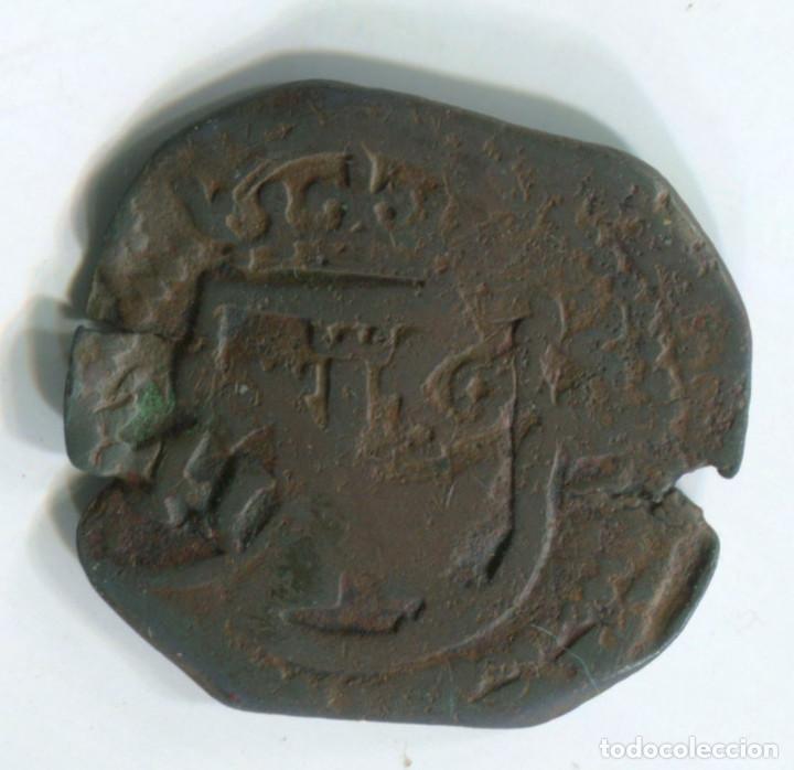 Monedas de Espa&ntilde;a: 8 maravedis con resello - Foto 2