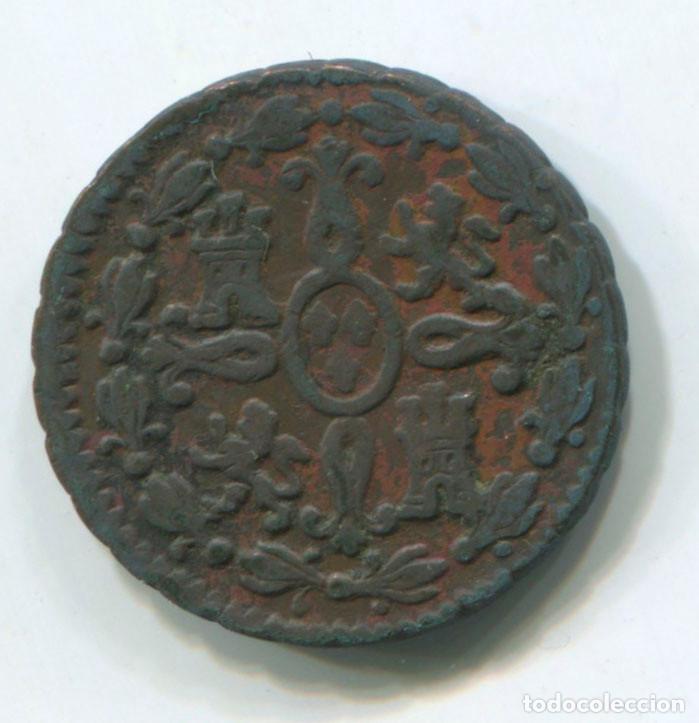 Monedas de Espa&ntilde;a: Fernando VII, 2 maraved&iacute;s, 1830. Segovia. - Foto 2