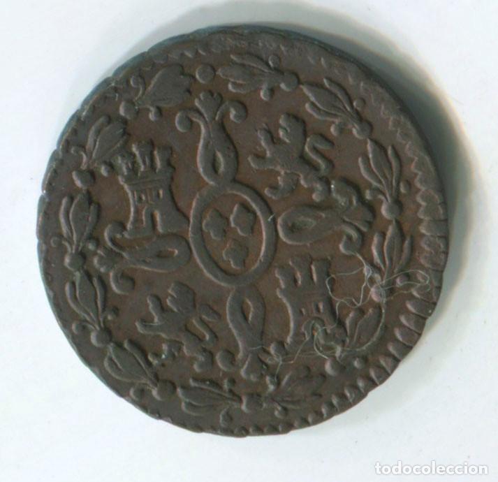 Monedas de Espa&ntilde;a: Fernando VII, 2 maraved&iacute;s, 1830. Segovia. - Foto 2