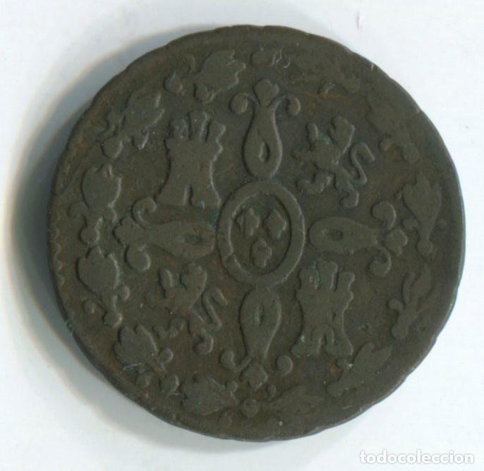 Monedas de Espa&ntilde;a: FERNANDO VII, 2 MARAVED&Iacute;S, 1831. SEGOVIA. - Foto 2
