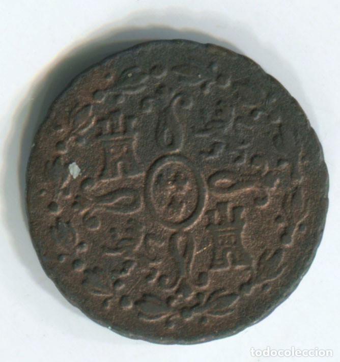 Monedas de Espa&ntilde;a: FERNANDO VII, 2 MARAVED&Iacute;S, 1830. SEGOVIA. - Foto 2