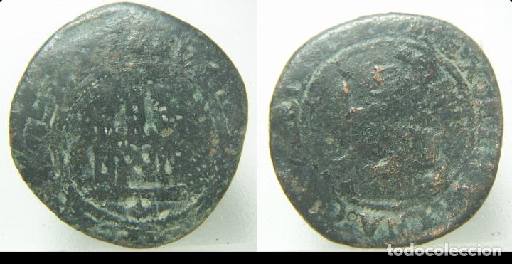 Monedas de Espa&ntilde;a: MONEDA DE REYES CATOLICOS 2 MARAVEDIS - Foto 1