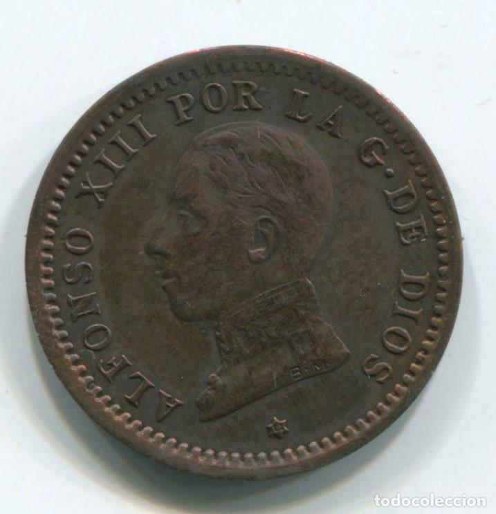 Monedas de Espa&ntilde;a: Alfonso XIII. 2 c&eacute;ntimos de 1911. *11 - Foto 2