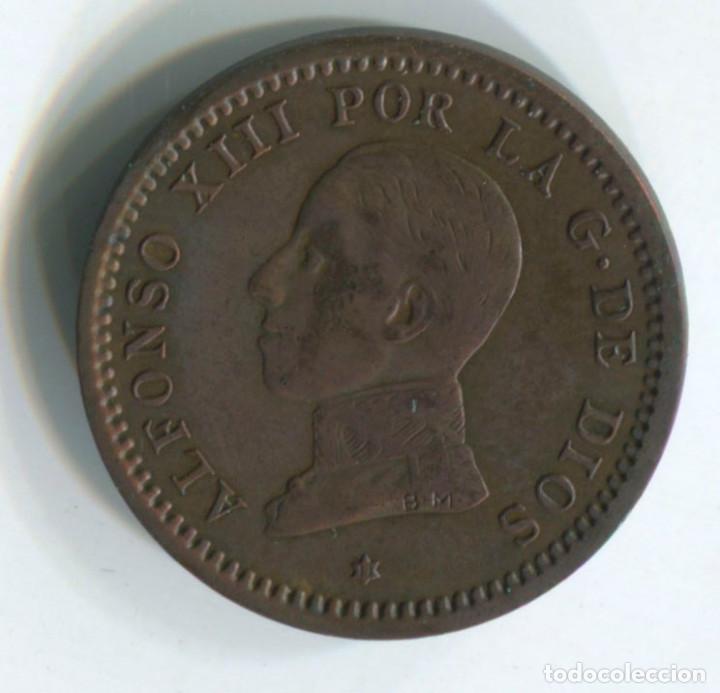 Monedas de Espa&ntilde;a: Alfonso XIII. 2 c&eacute;ntimos de 1911. *11 - Foto 2