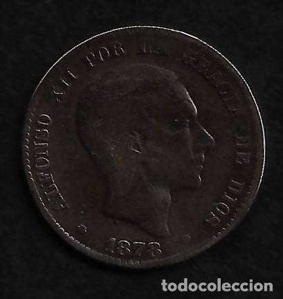 Monedas de Espa&ntilde;a: MONEDA DE DIEZ CENTIMOS - REY CONST. DE ESPA&Ntilde;A - 1878 - Foto 1