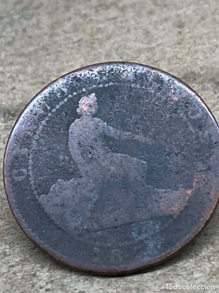 Monedas de Espa&ntilde;a: Moneda cinco c&eacute;ntimos 1870 - Foto 1