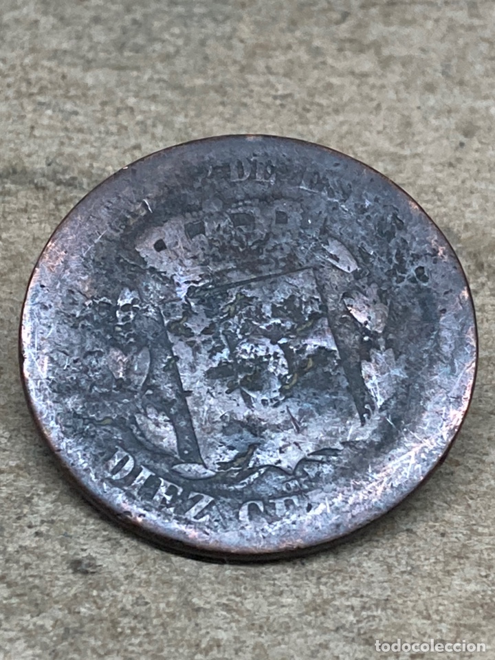 Monedas de Espa&ntilde;a: Moneda diez c&eacute;ntimos 1878 - Foto 2