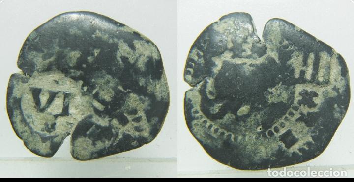 Monedas de Espa&ntilde;a: MONEDA RESELLADA DE 8 MARAVEDIS A IDENTIFICAR - Foto 1